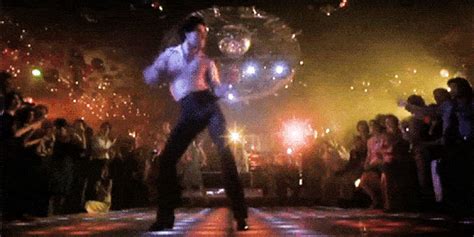 saturday night fever gif|saturday night fever strut gif.